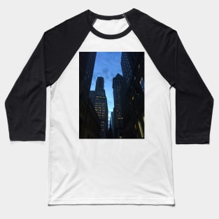 Wall Street, Manhattan, New York City Baseball T-Shirt